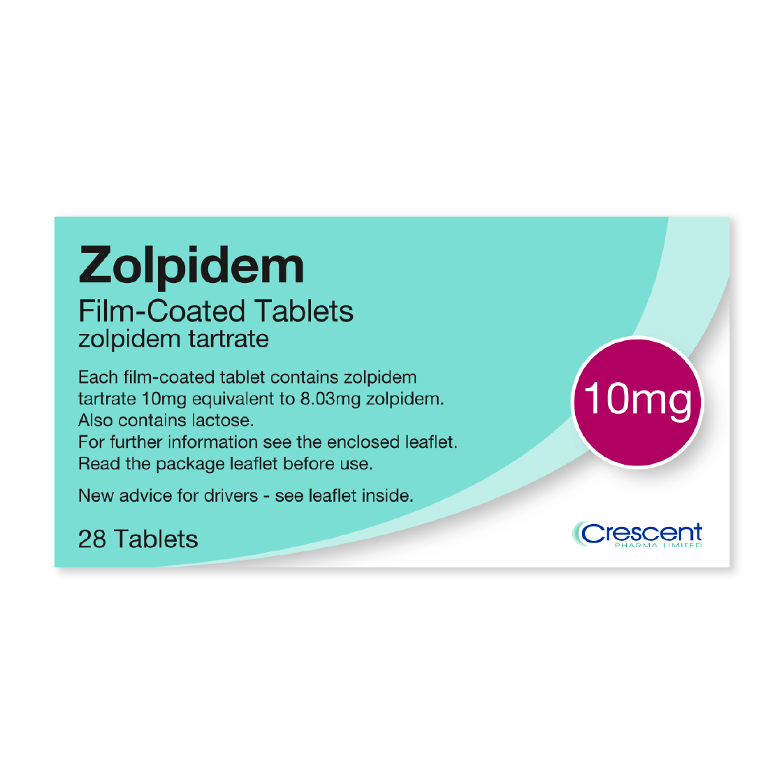 Zolpidem 10MG x 28